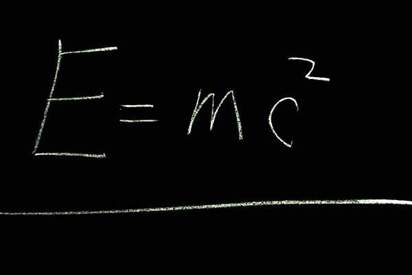 The formula of the theory of relativity