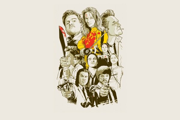 Bild Minimiere alle Filme von Quentin Tarantino