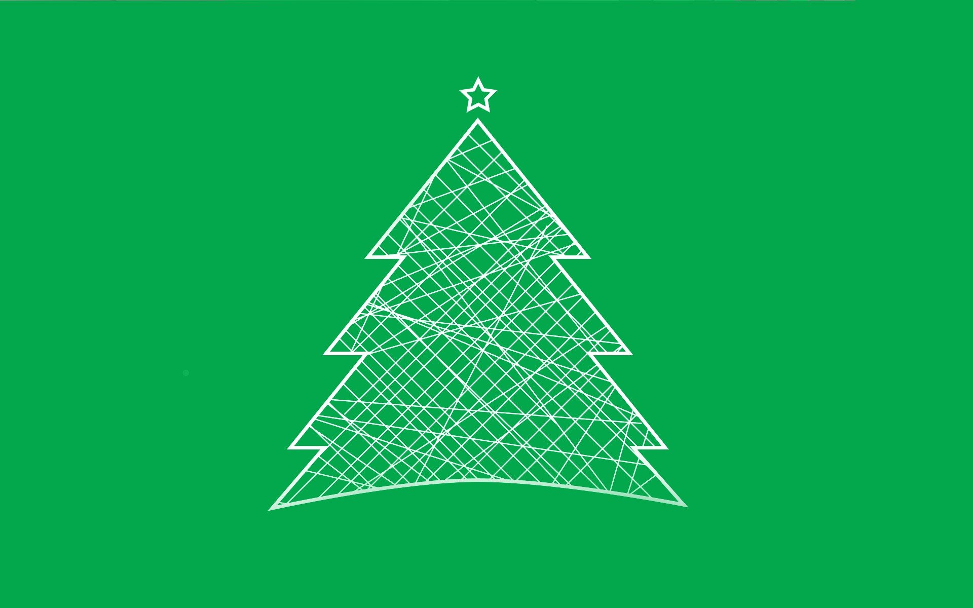 noël minimaliste arbre