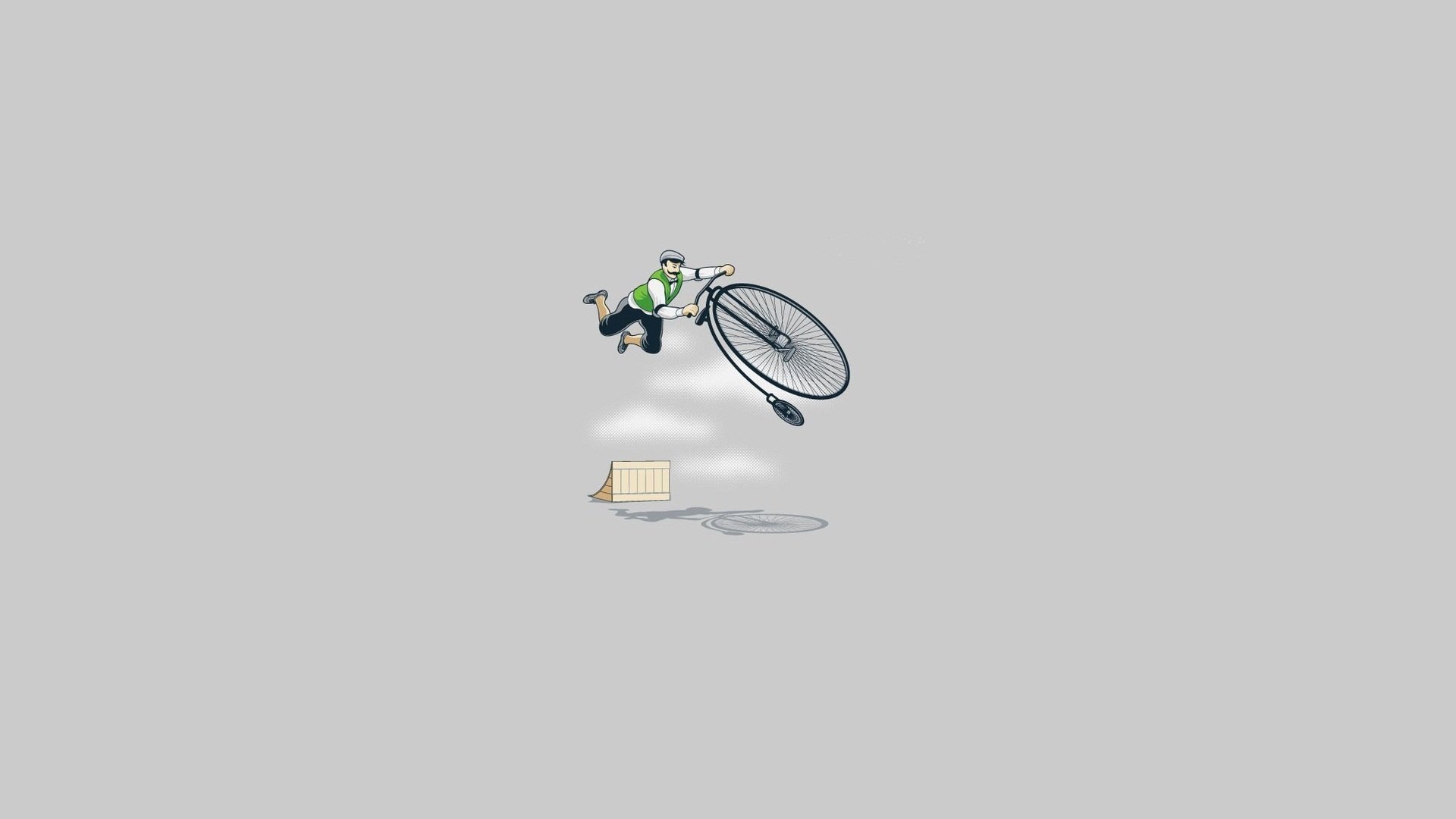 bike stunt retro bunny hop