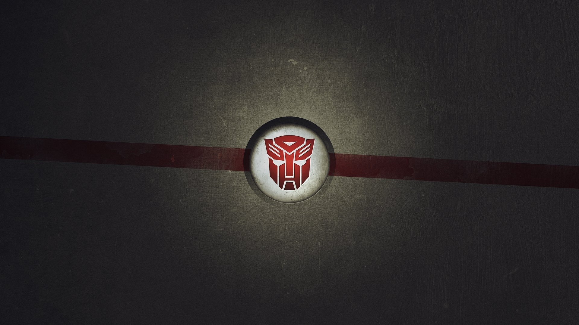 transformers logo red