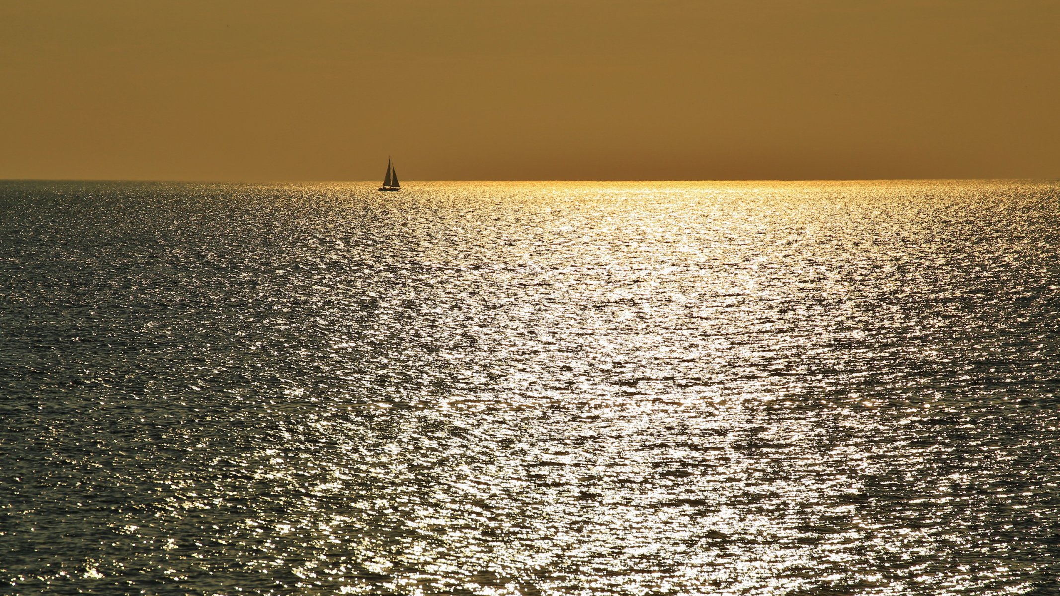 mare barca notte paesaggio