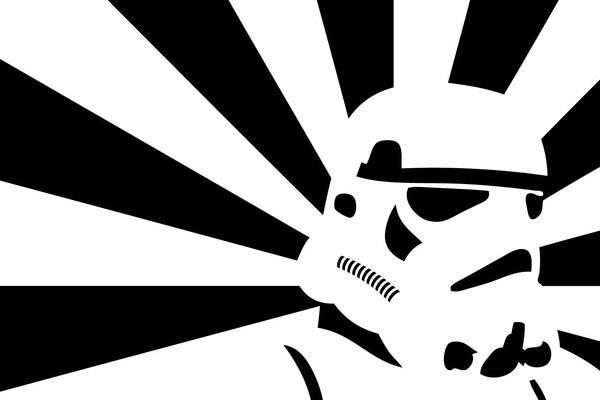 Stormtrooper blanco y negro