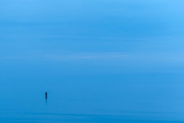 L homme dans la mer sans fin