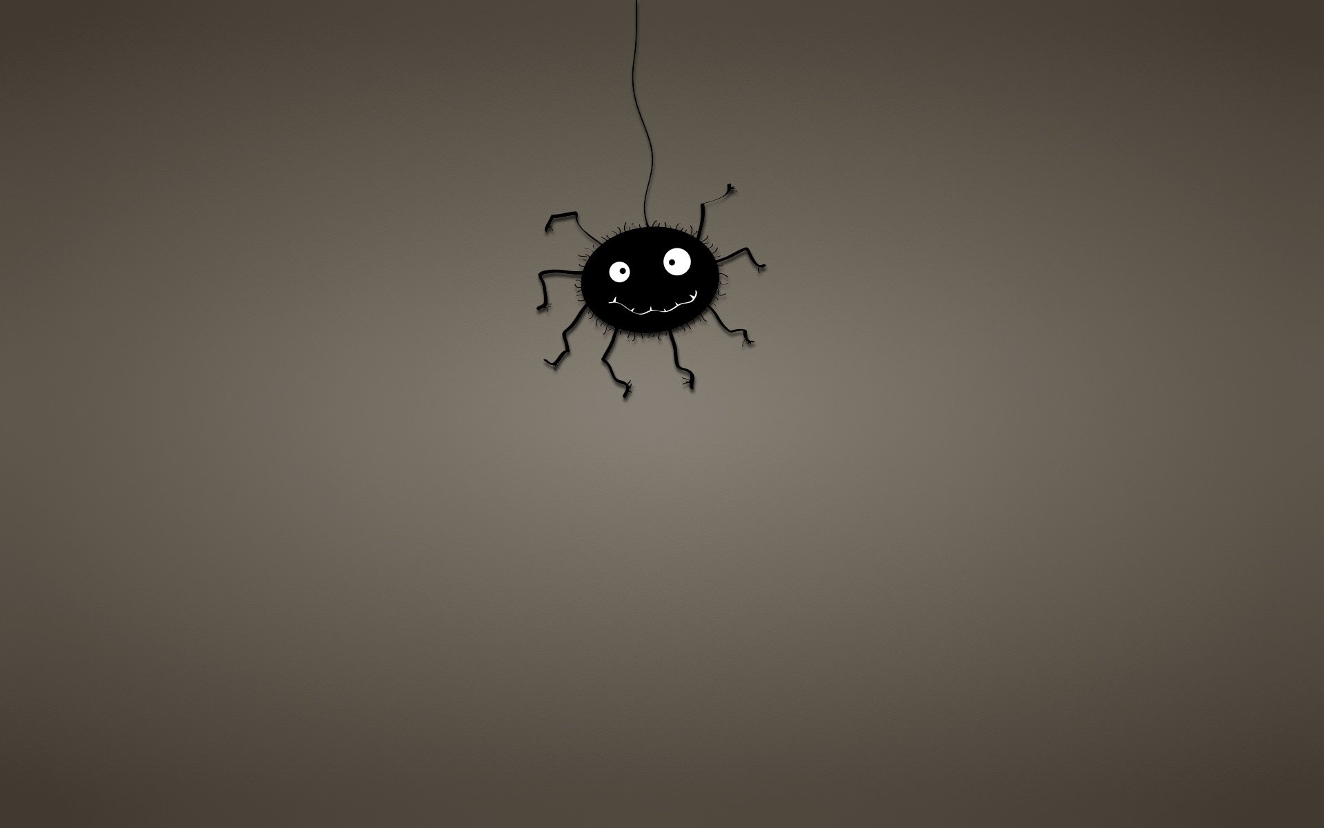 araña telaraña negro fondo oscuro minimalismo