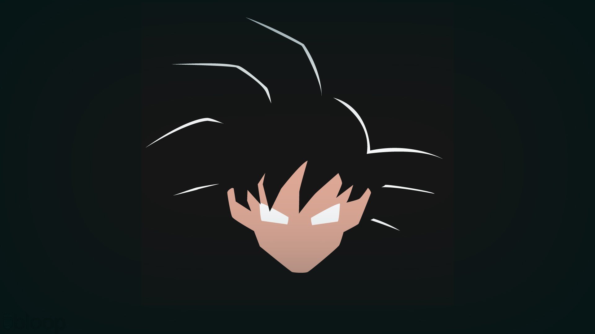 blo0p minimalism goku dragon ball z kakarot