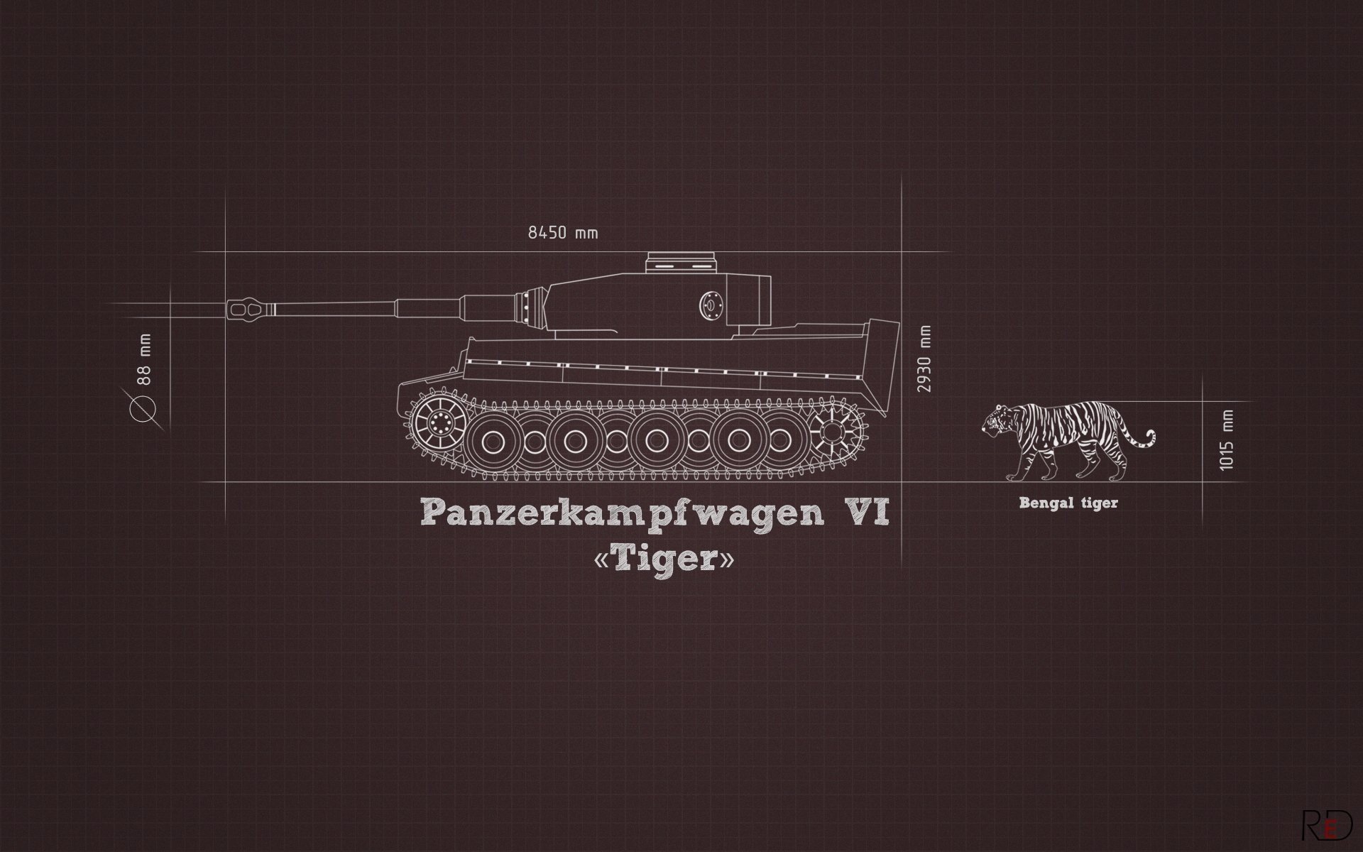 tigre allemand réservoir information comparaison minimalisme