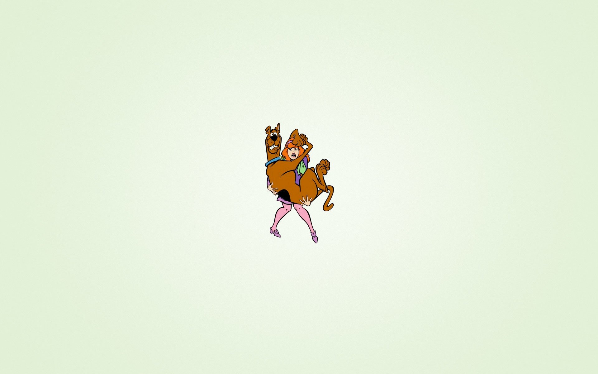 scooby-doo chien scooby-doo fille daphné daphné ann blake humour peur détient minimalisme