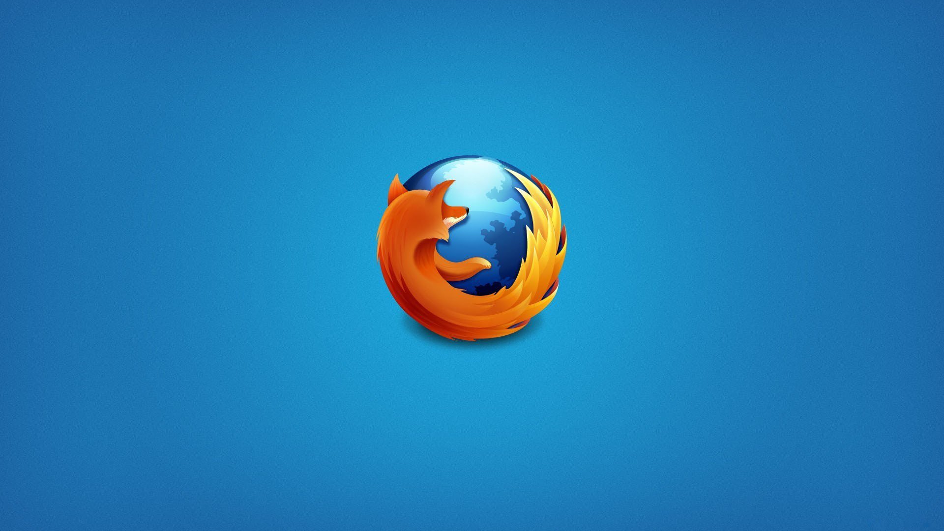 mozilla firefox navigateur fond bleu