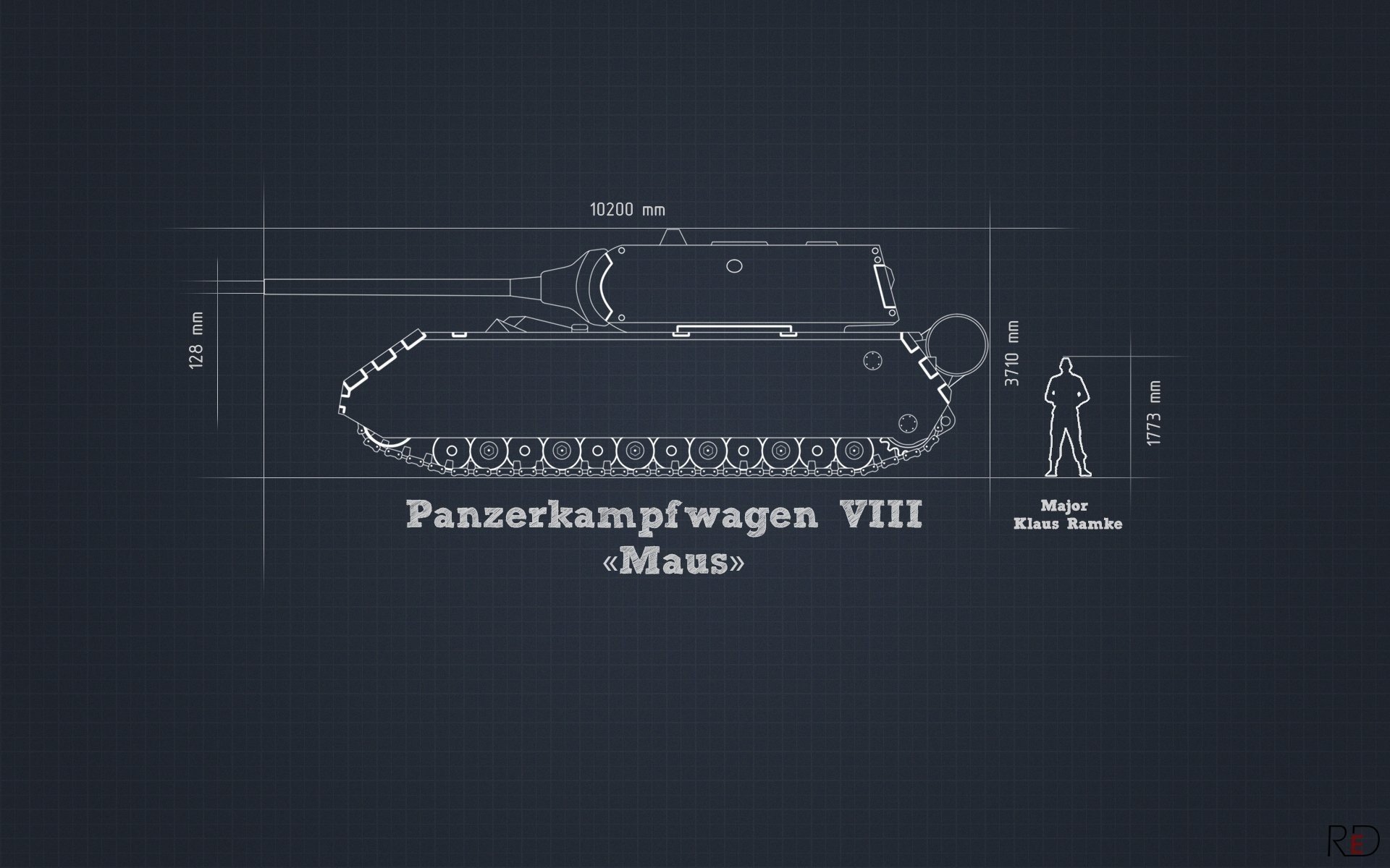 maus deutsch tank projekt informationen minimalismus