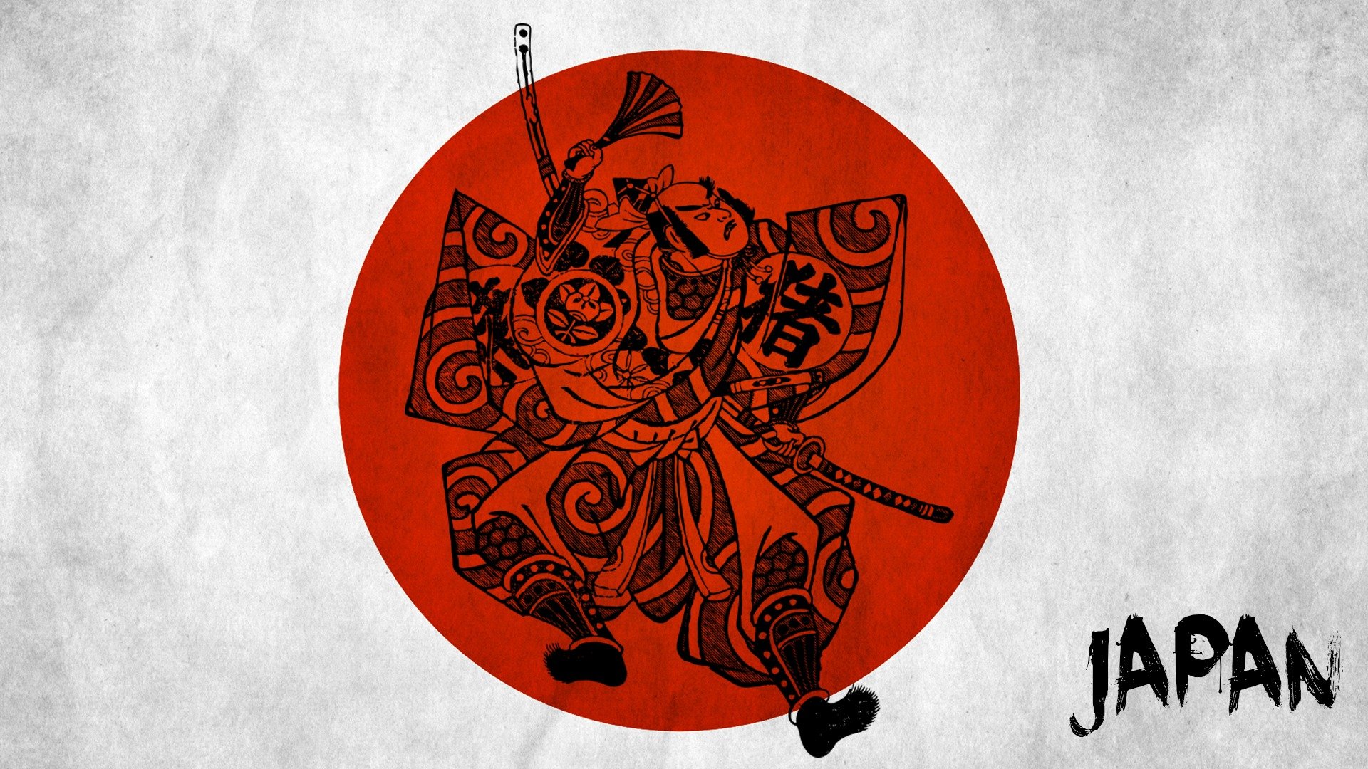 minimalismo japón samurai