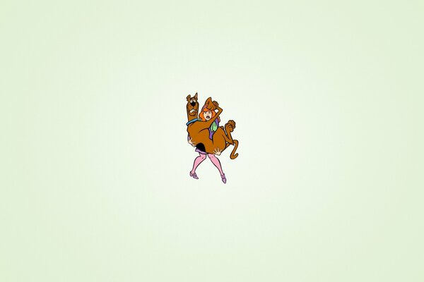 Dessin animé pour enfants sur Scooby-Doo