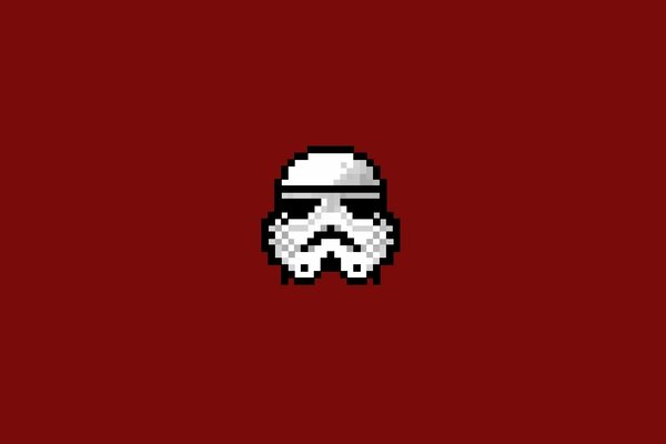 Stormtrooper de Star Wars. Pixel art