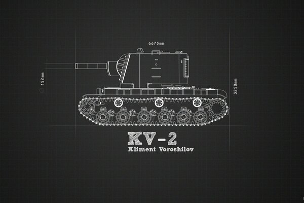 Informations sur le char soviétique KV-2 de Kliment Voroshilov