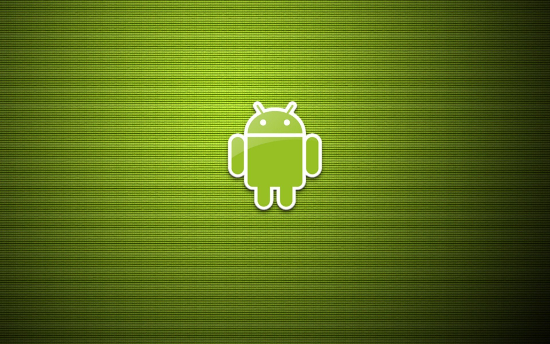 minimalism android android green green background art