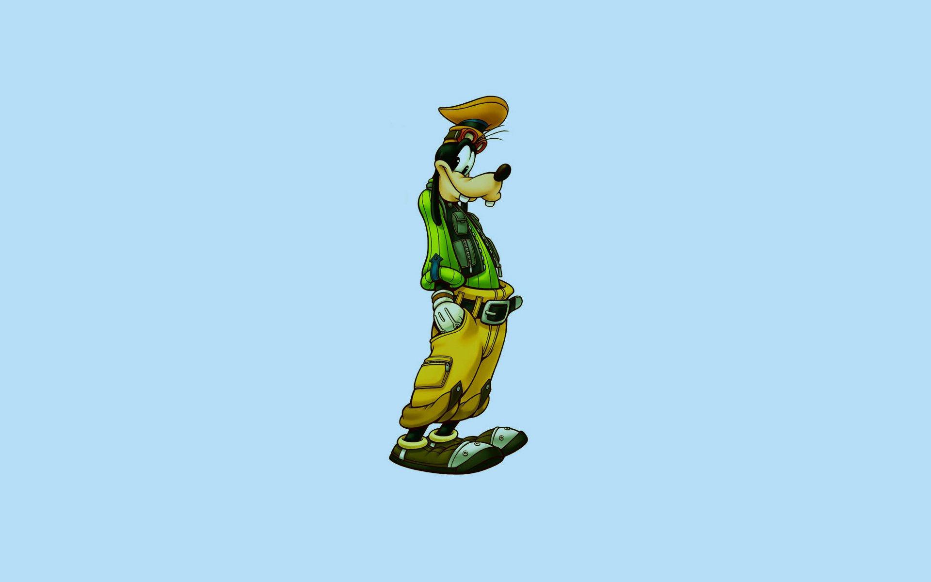 goofy goof walt disney minimalism