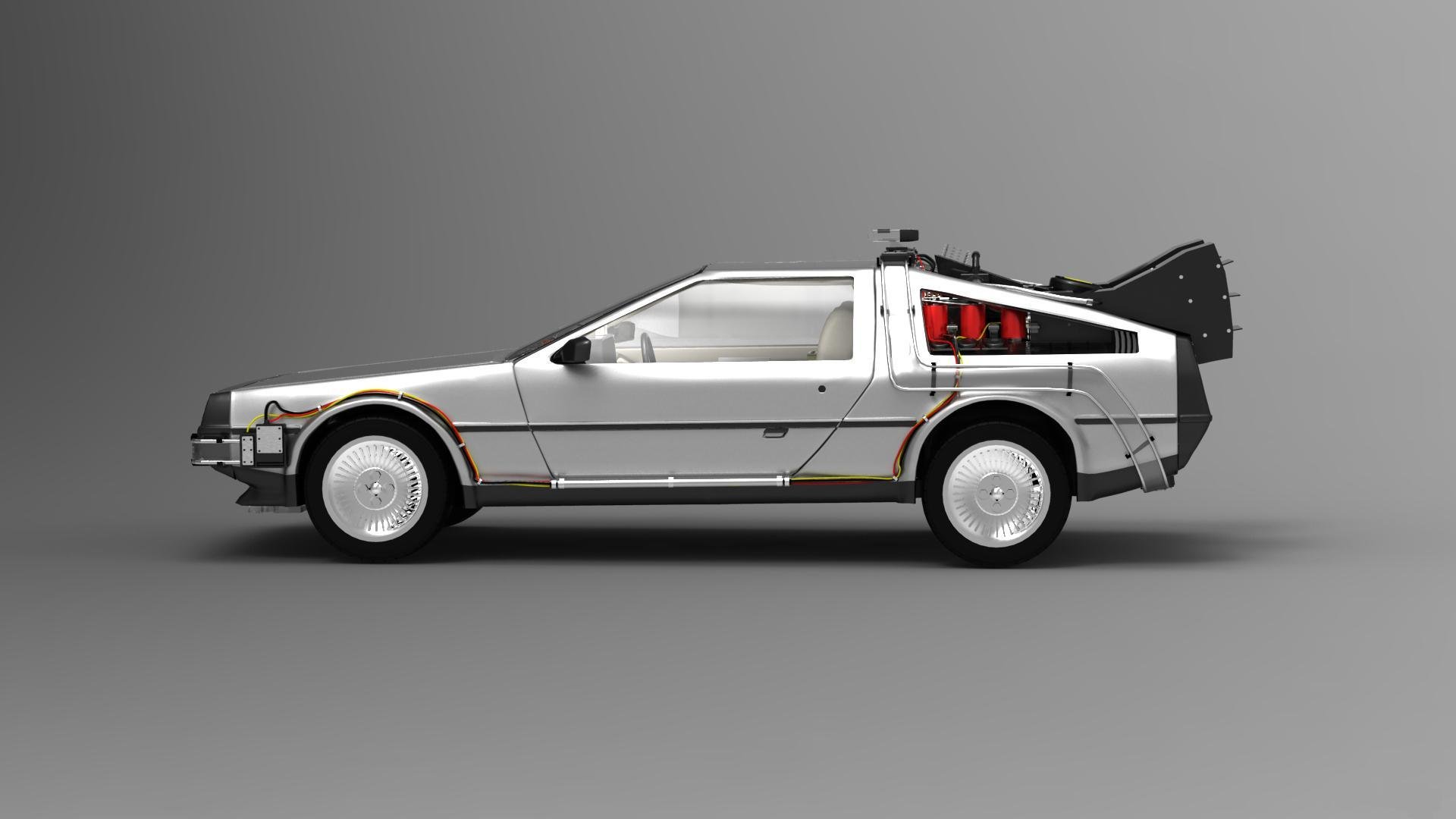 delorean coche volver al futuro película delorean máquina del tiempo