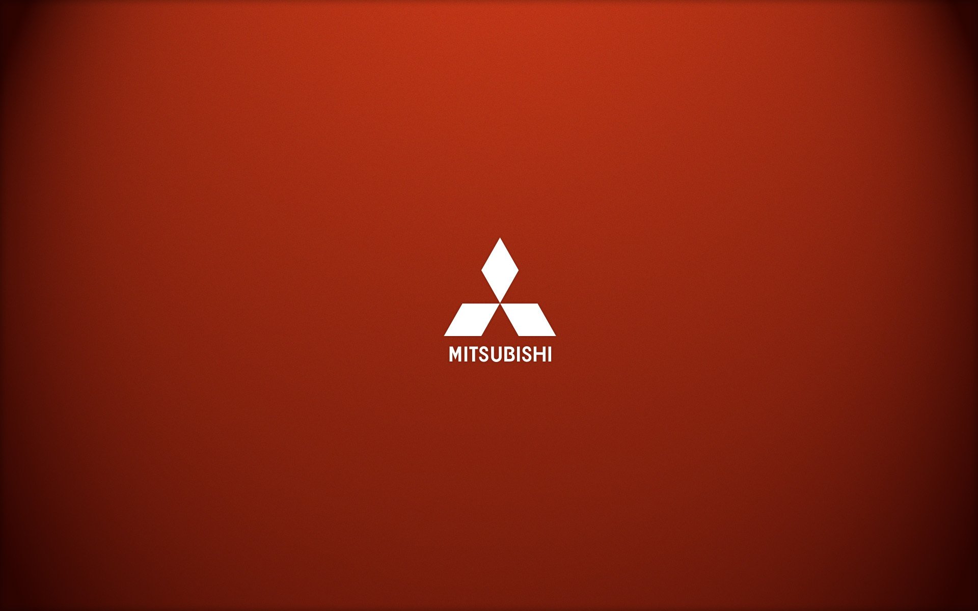 mitsubishi logo logo rosso minimalismo marchio automobilistico marchio