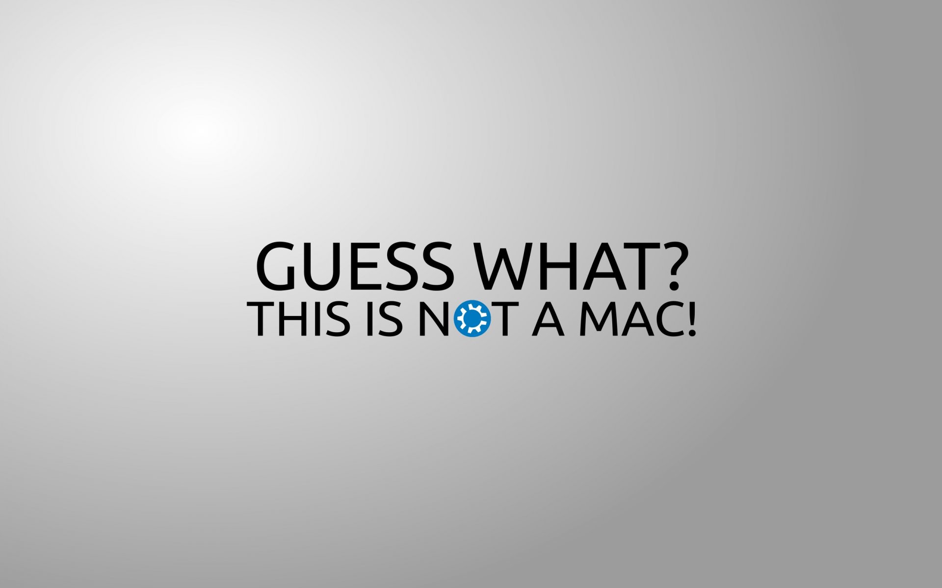 think what? this is not a mac minimalism lettering words 1000000