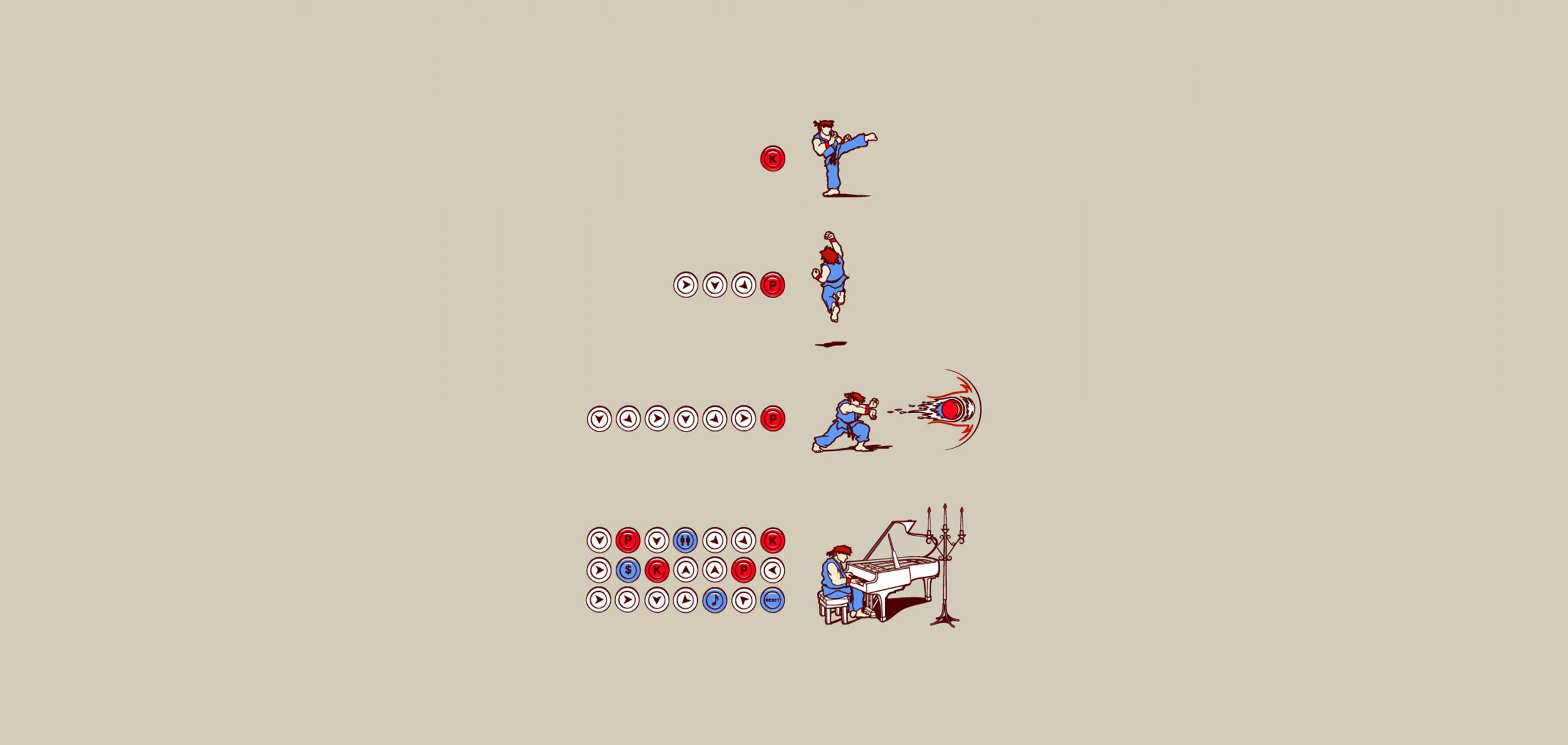 spiel 8bit combo angriff kämpfer spaß minimalismus