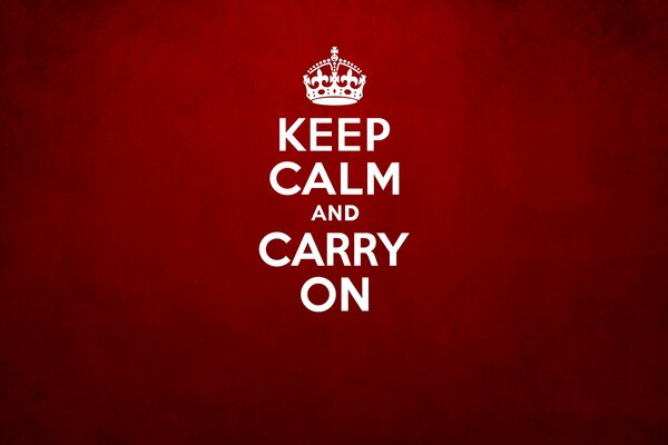 Stylish text image. Keep calm