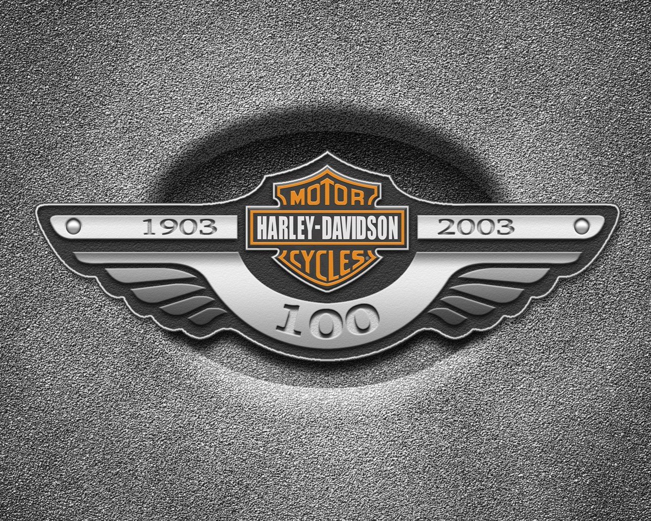 harley davidson logo metall