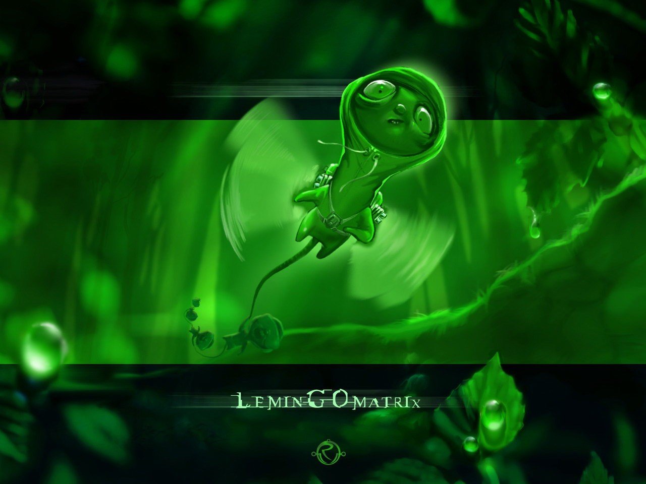 picture green lemming