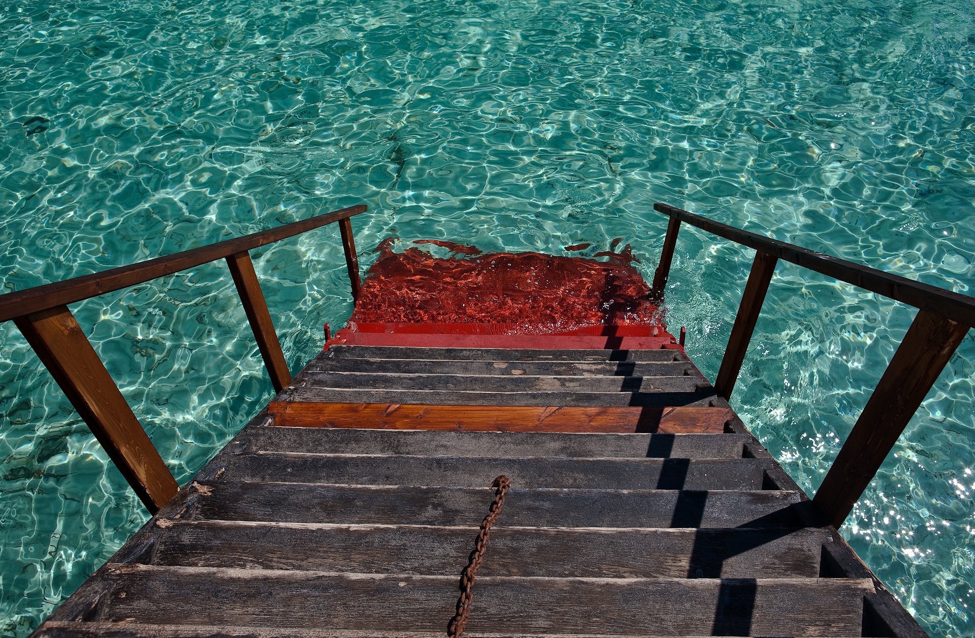 treppe wasser