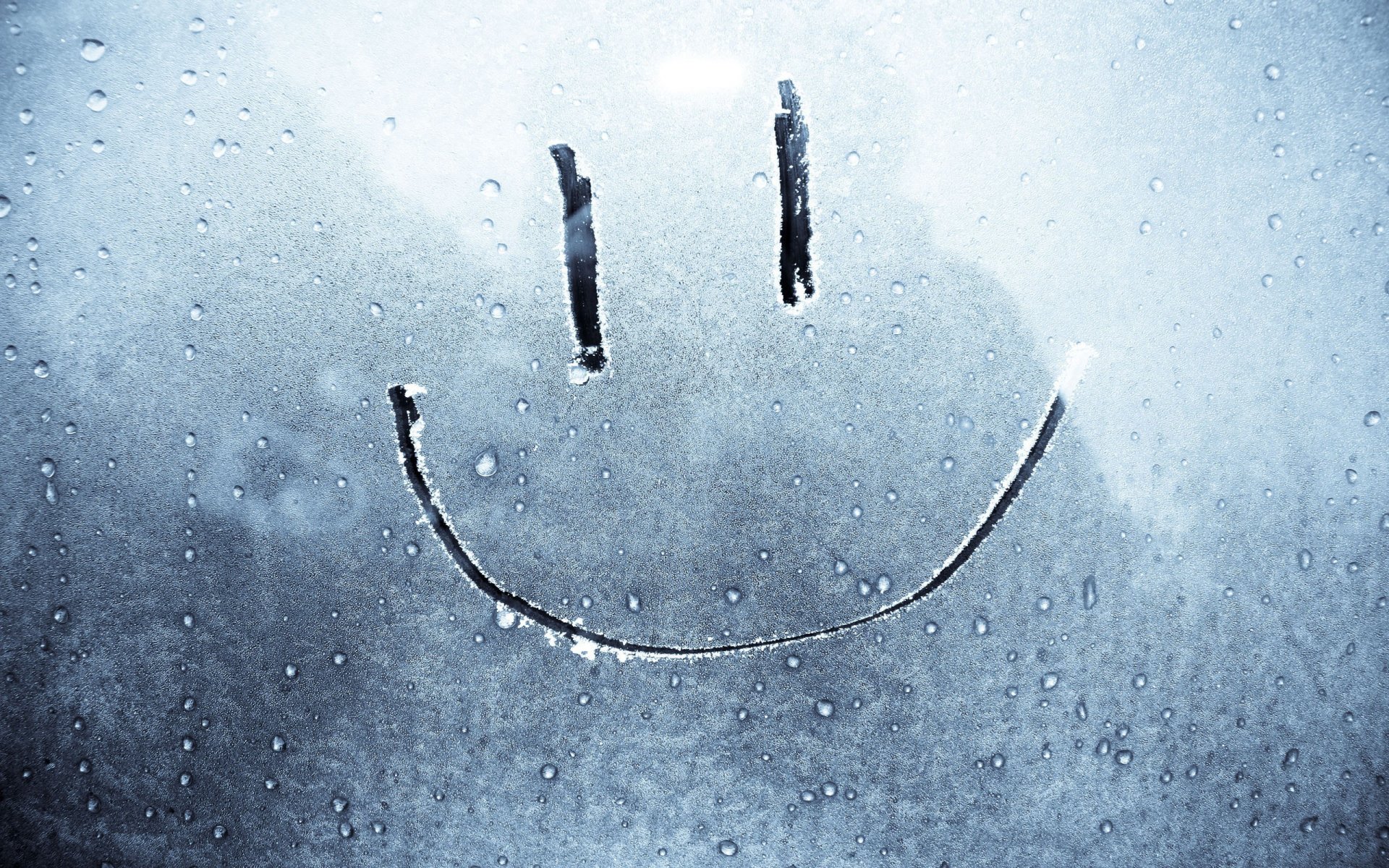 verre neige givre smiley