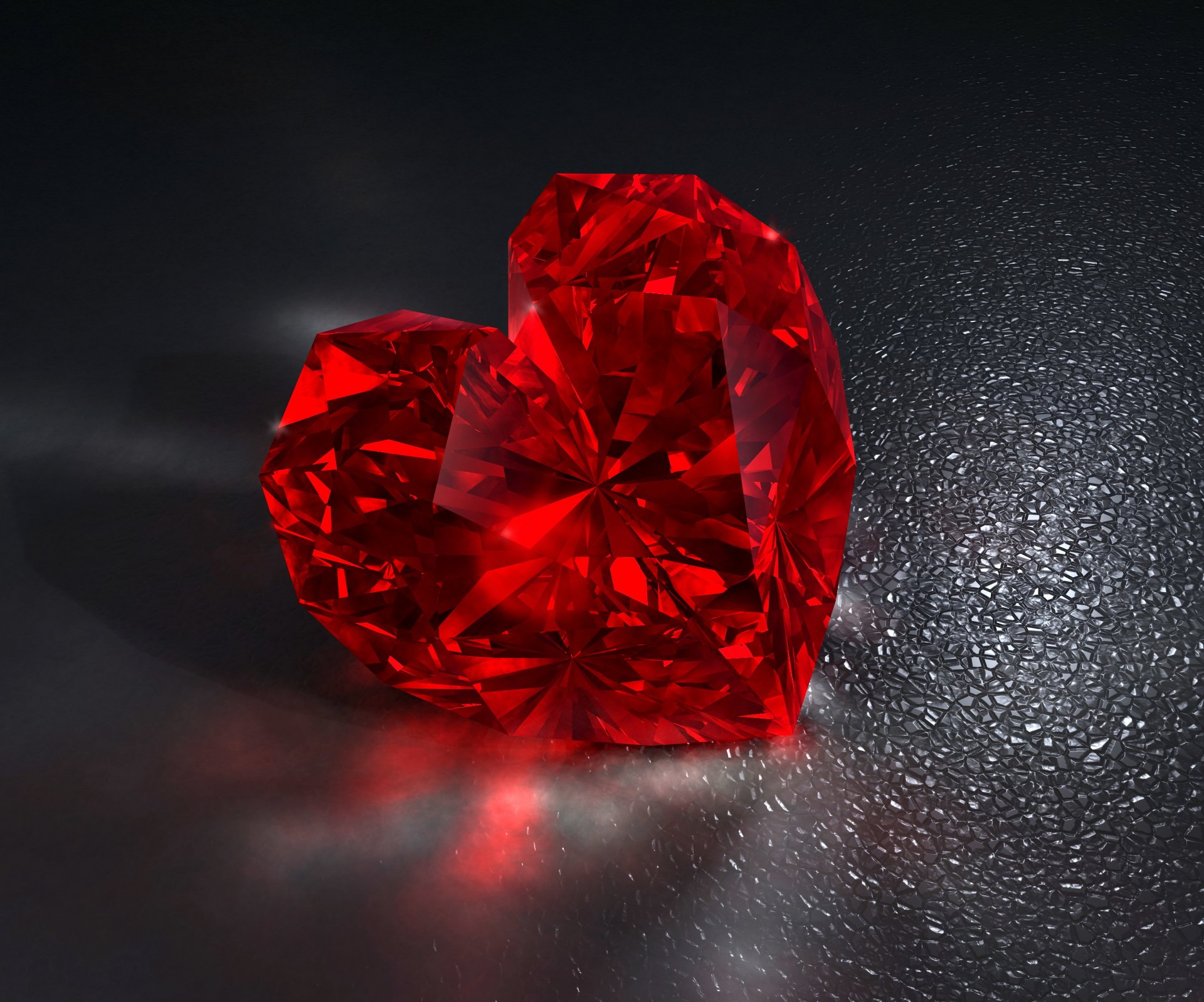 diamond brilliant jem red heart diamond