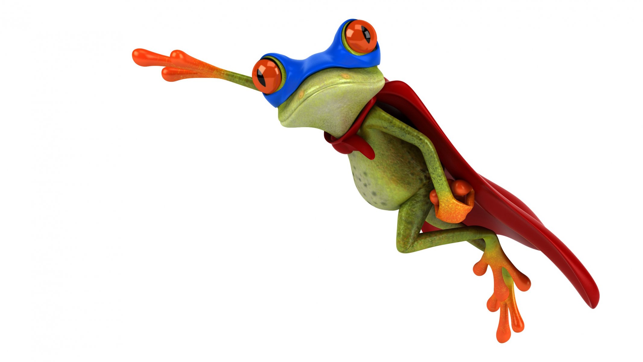 kostenlos frosch frosch grafik superman kostüm