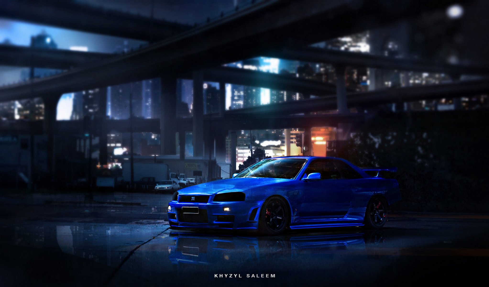 nissan skyline khyzyl saleem art