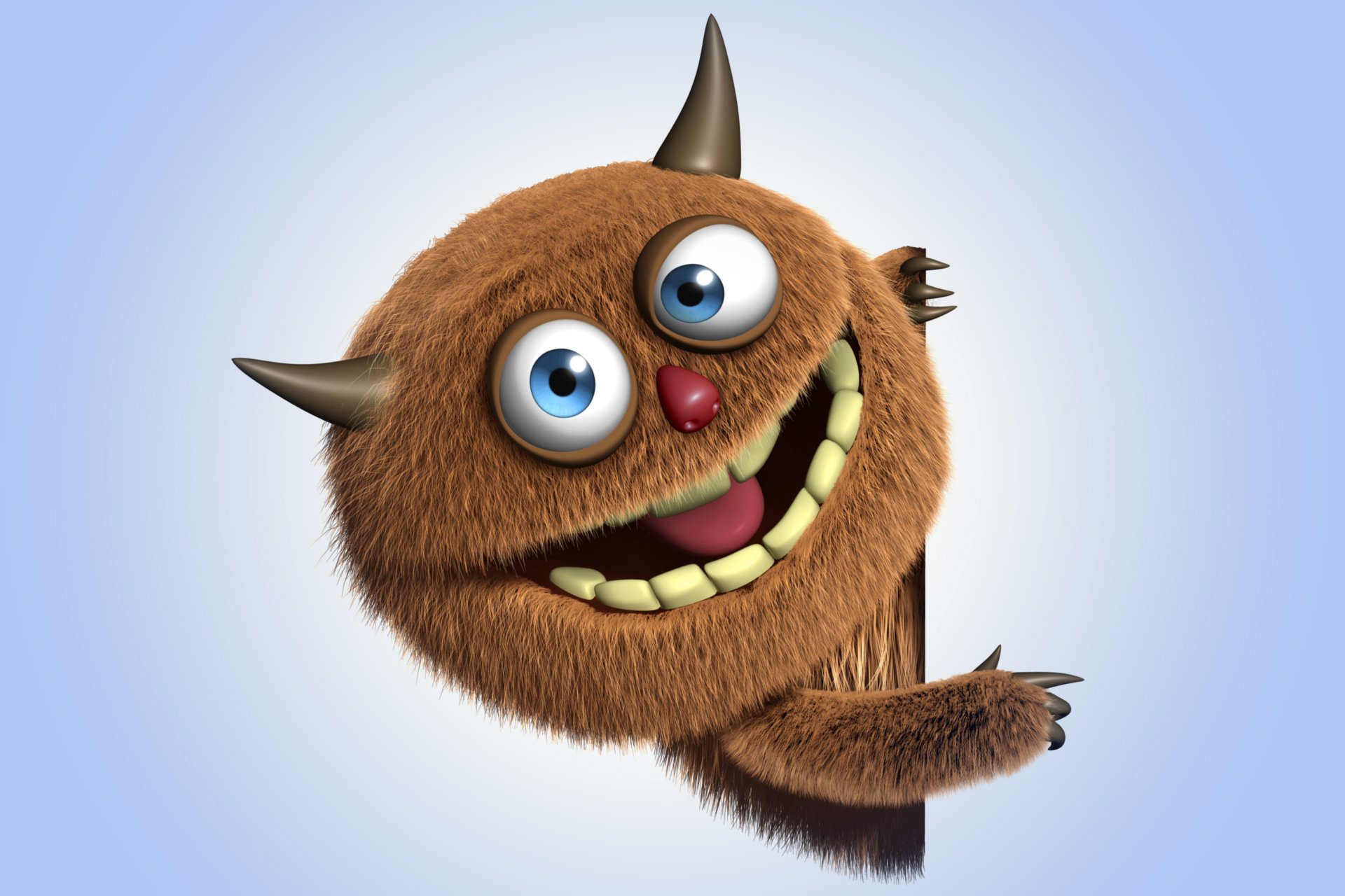 3d monster cartoon monster charakter