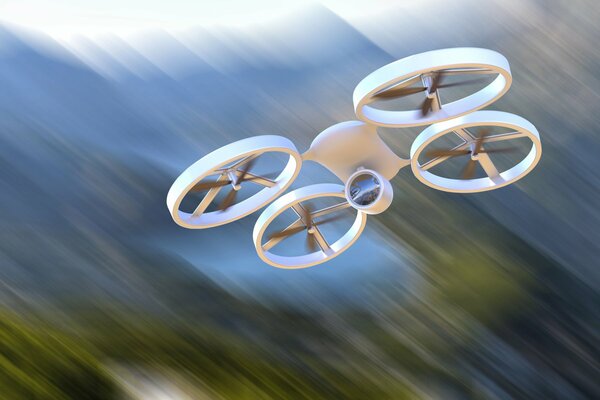 Klasyczny styl 3D Quadcopter
