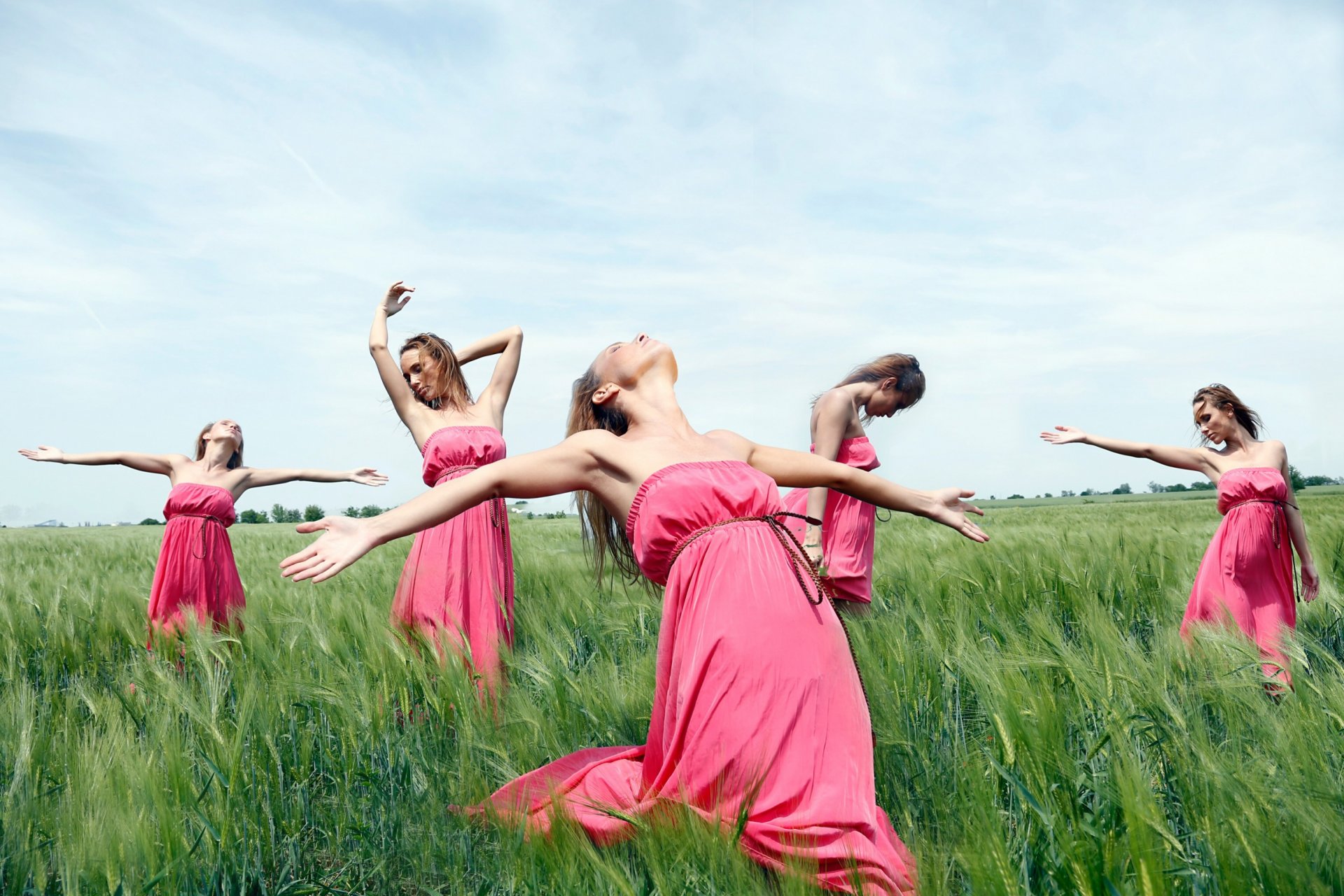 girl emotions gestures motion