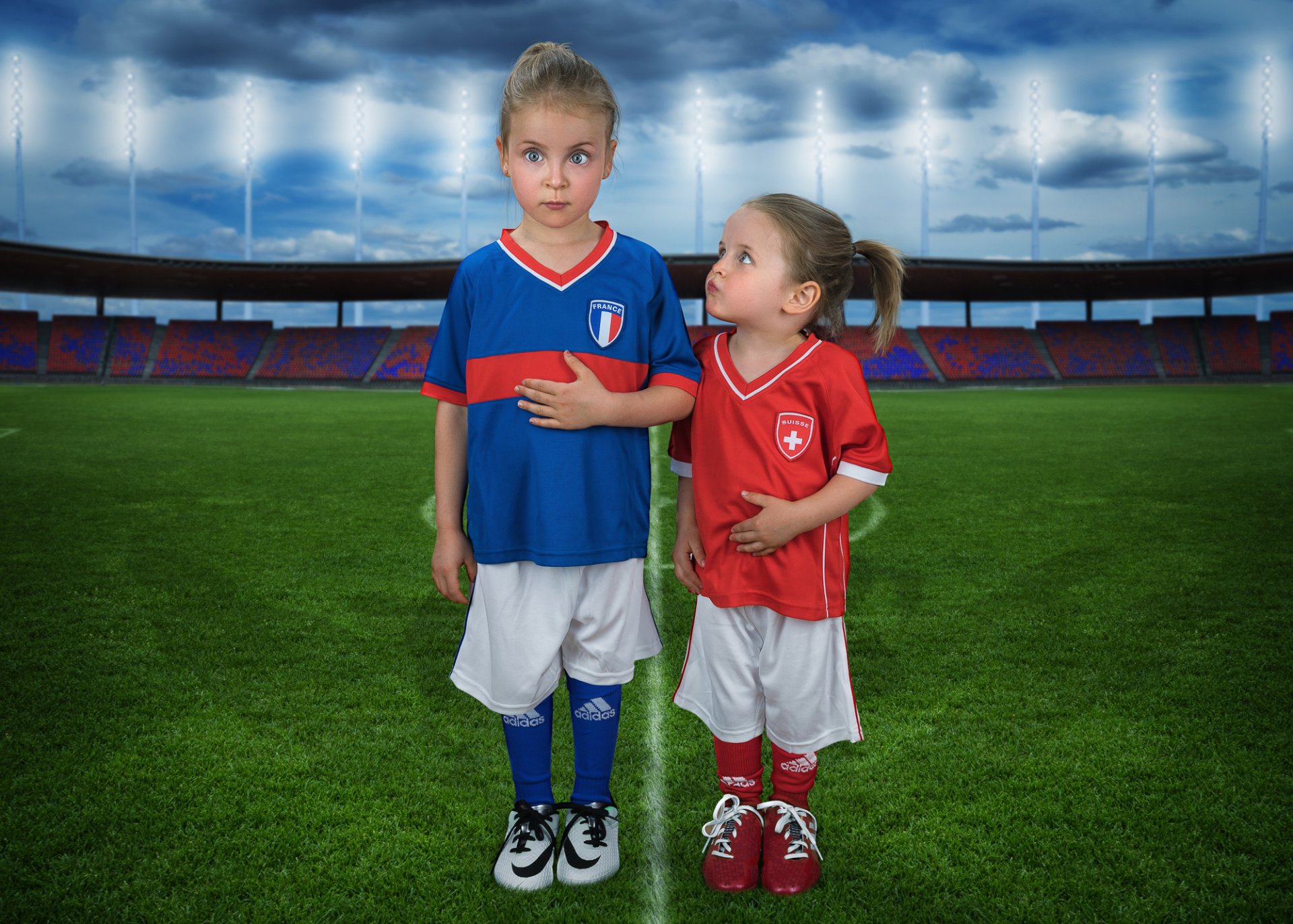 chicas futbolistas uniforme humor