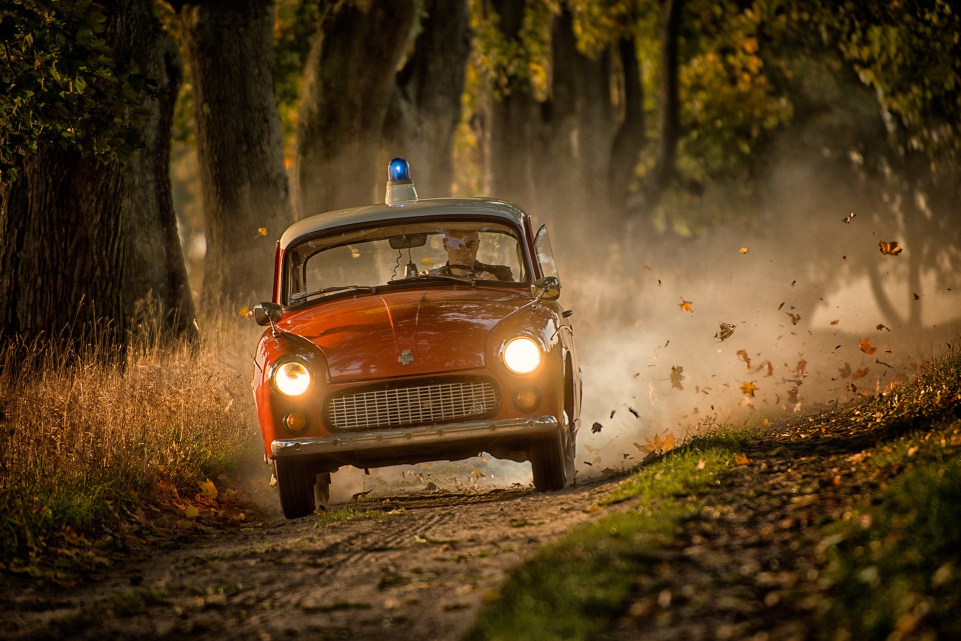 auto polizei es eilt