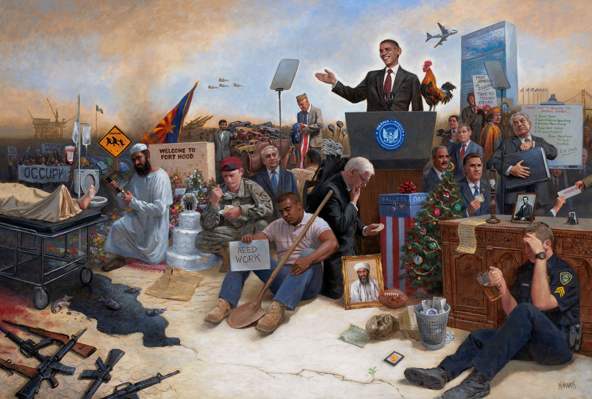 obamanation barack obama états-unis amérique personnes guerre john mcnaughton