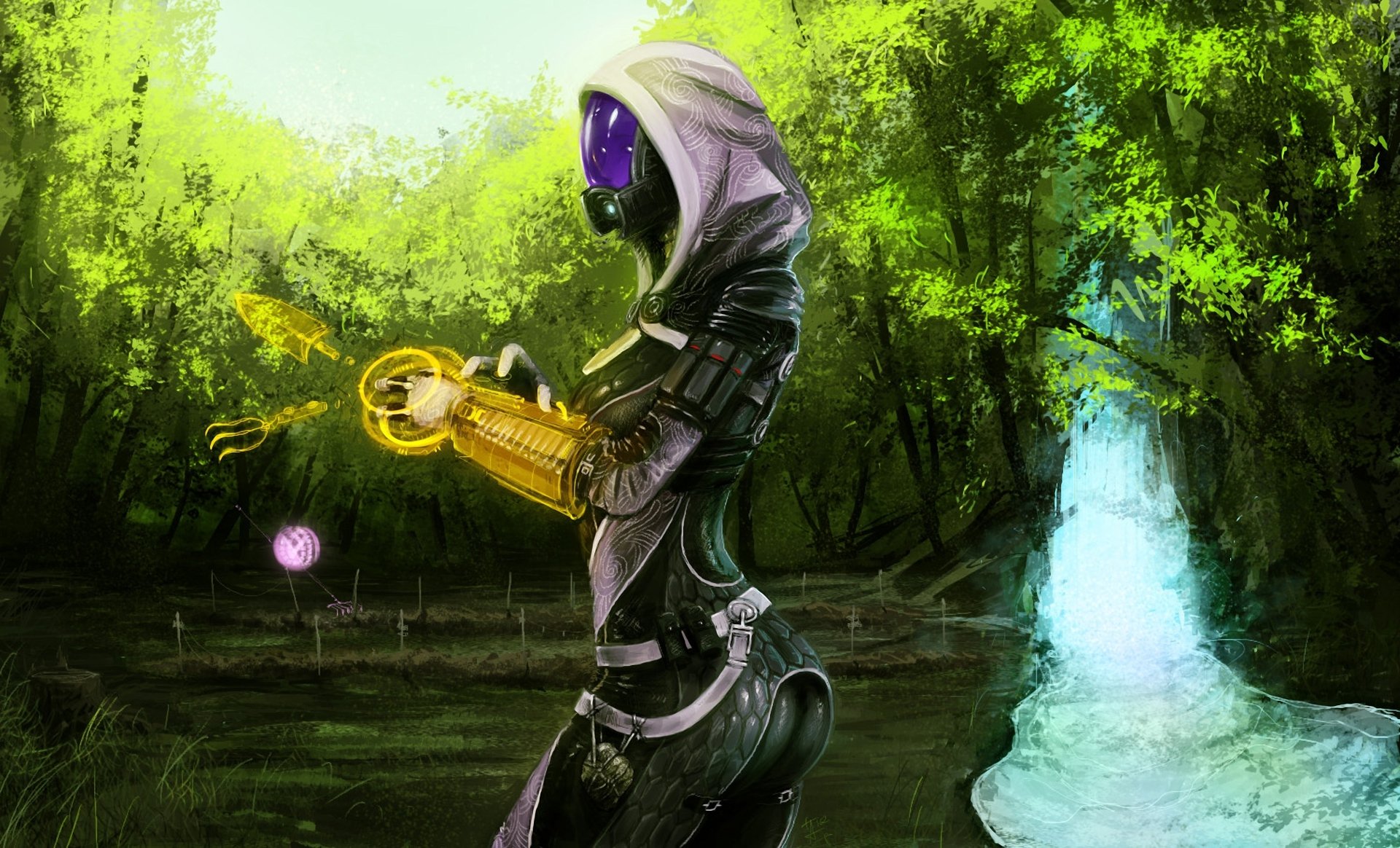 mass effect tali drone potager instrumentron cascade