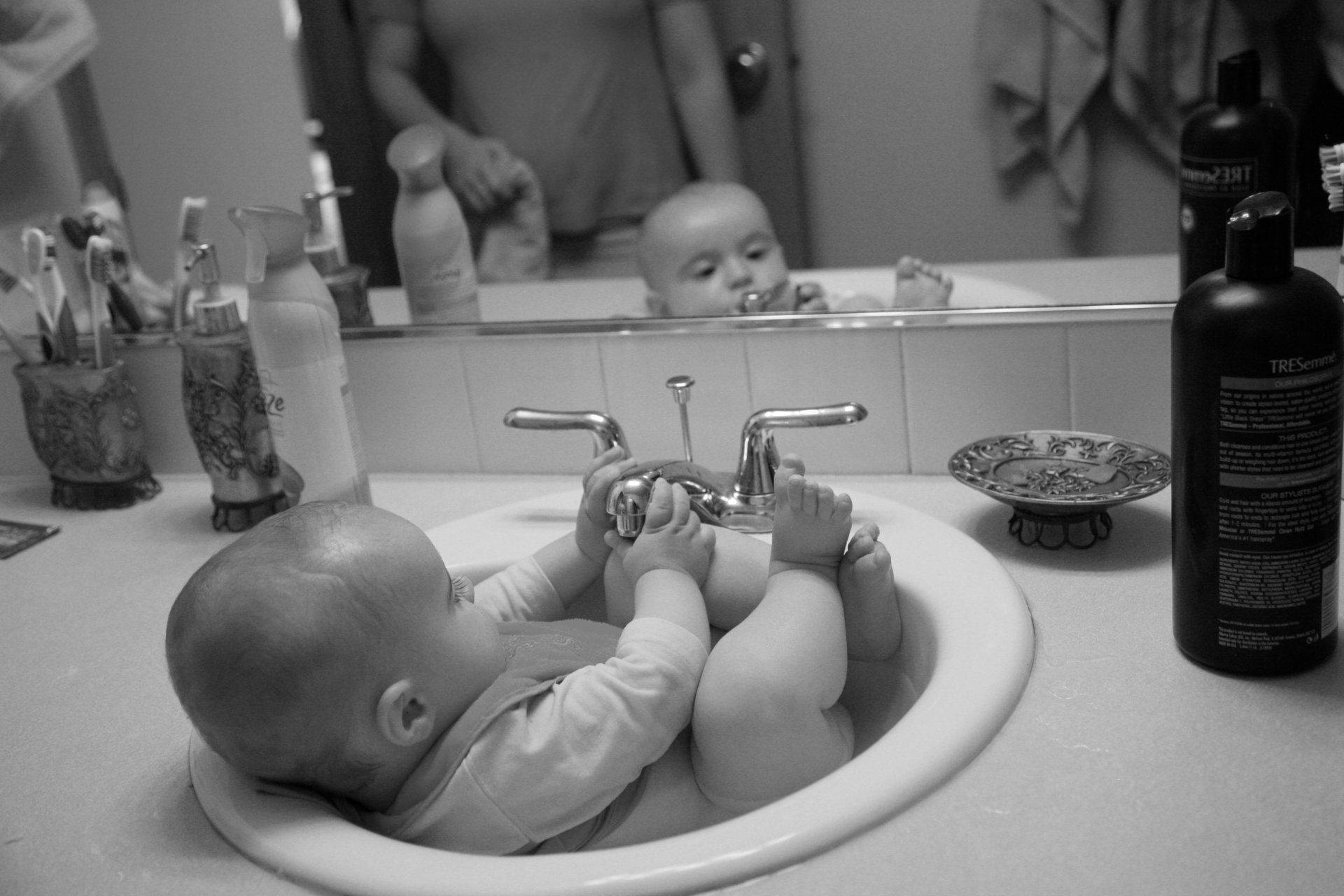 bébé bain baignade enfants