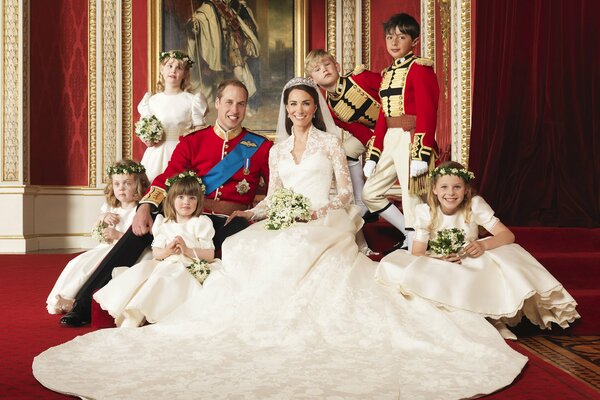 La robe de mariée de Katherine Middleton