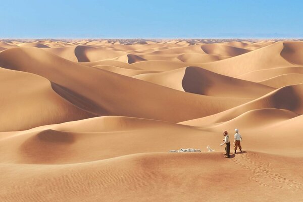 Excavaciones arqueológicas en el desierto caliente