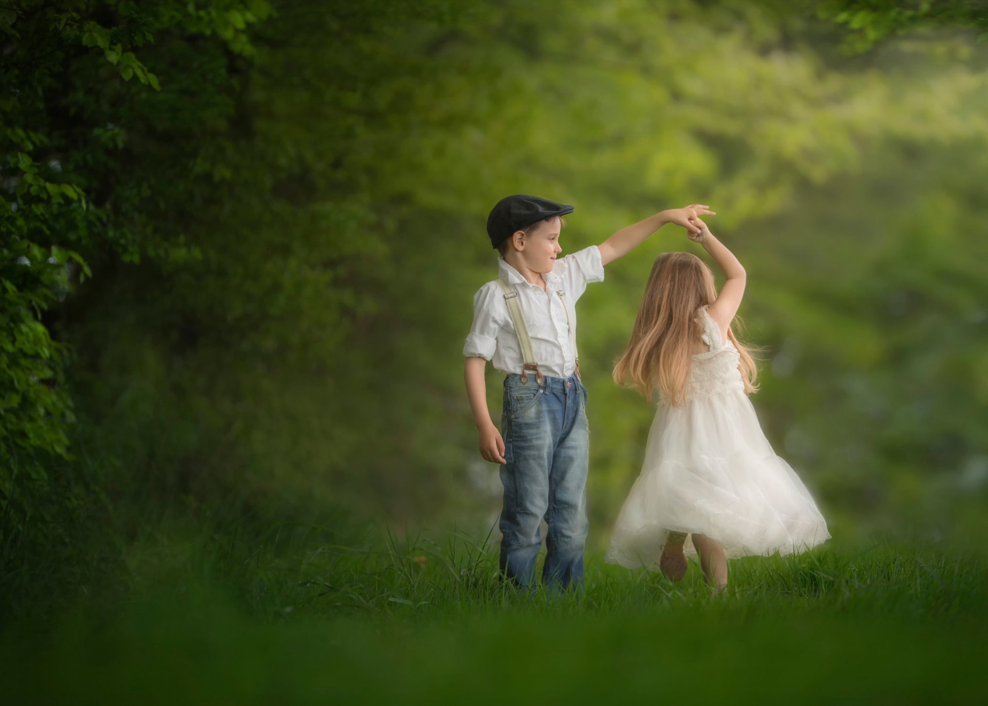 le garçon la fille la danse