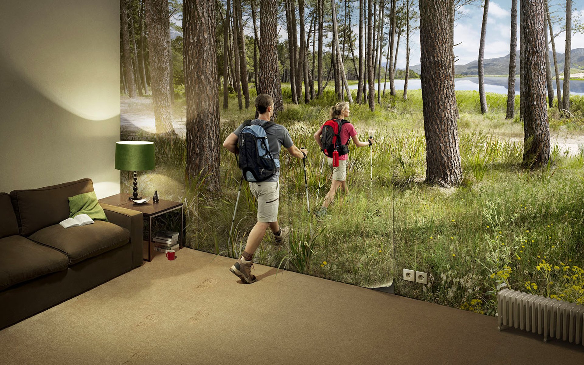 novel lauren romain laurent creative room nature sports camping tourism wallpaper humor