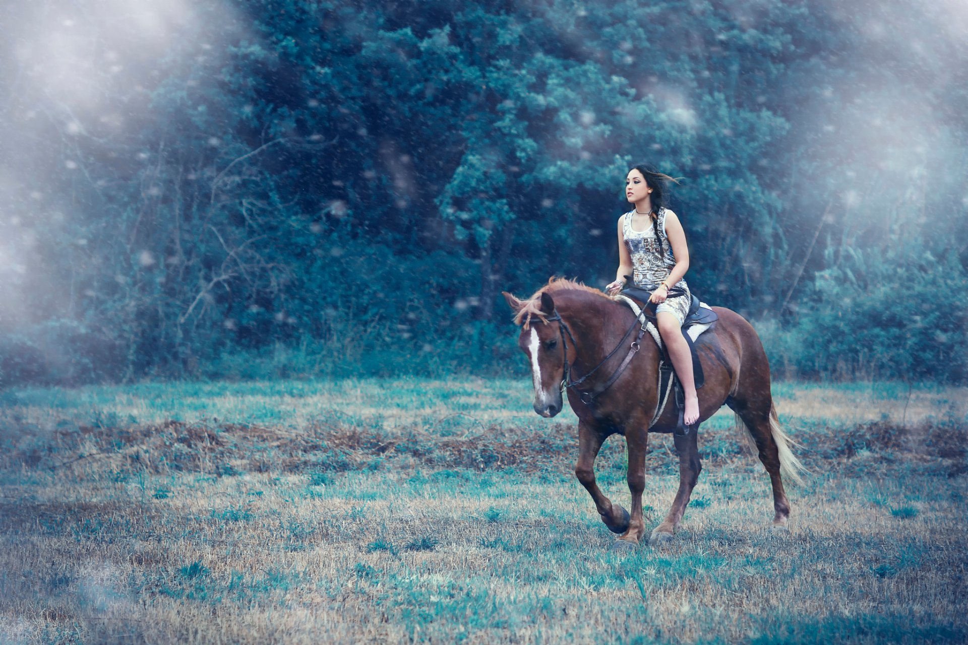 lejos de ti chica montar caballo alessandro di cicco