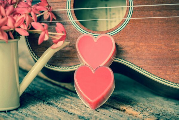 Romantic motives of playing the ukulele
