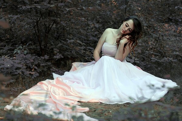 Foto-Shooting-Ideen für Mädchen im Wald