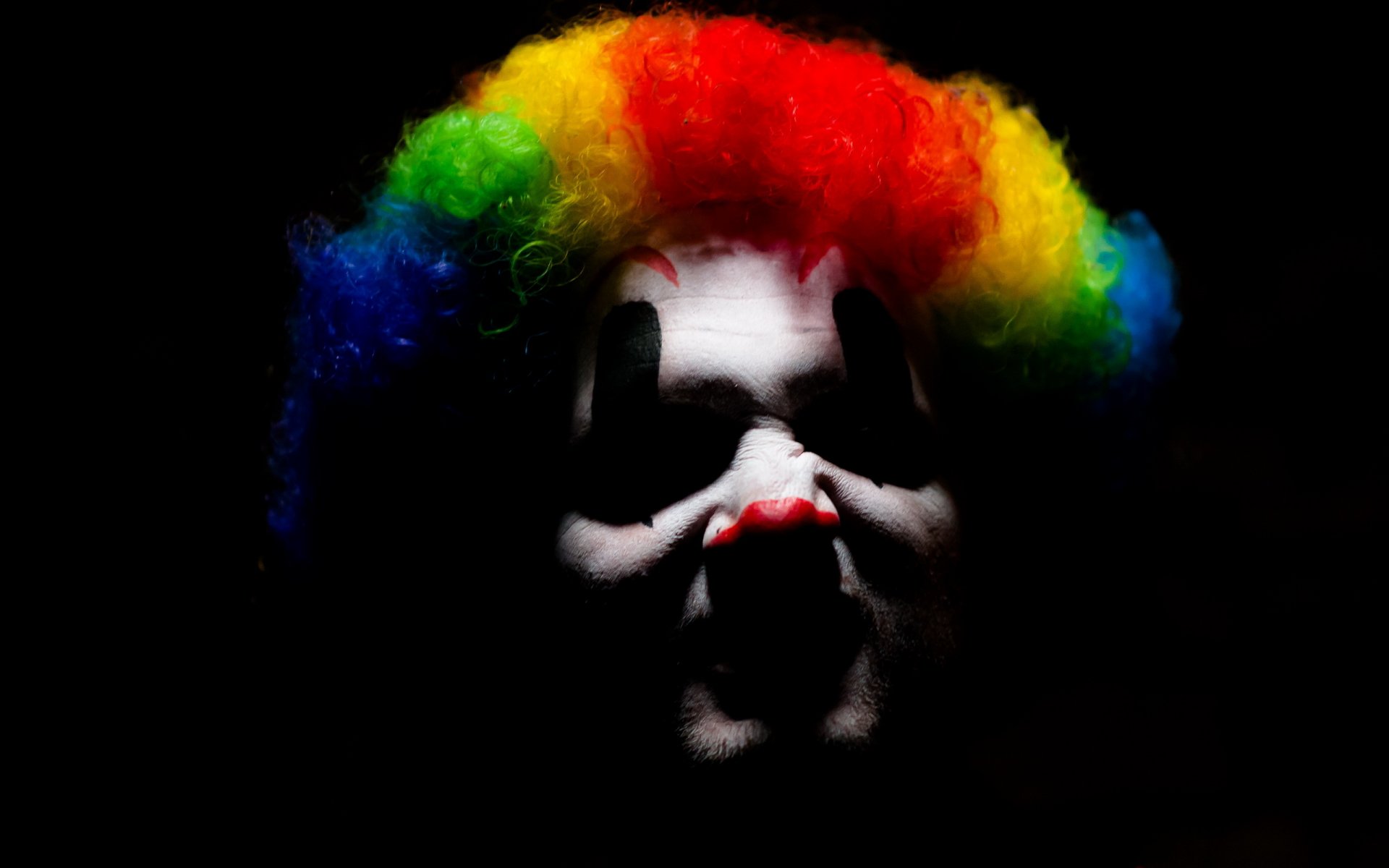 clown colore sfondo