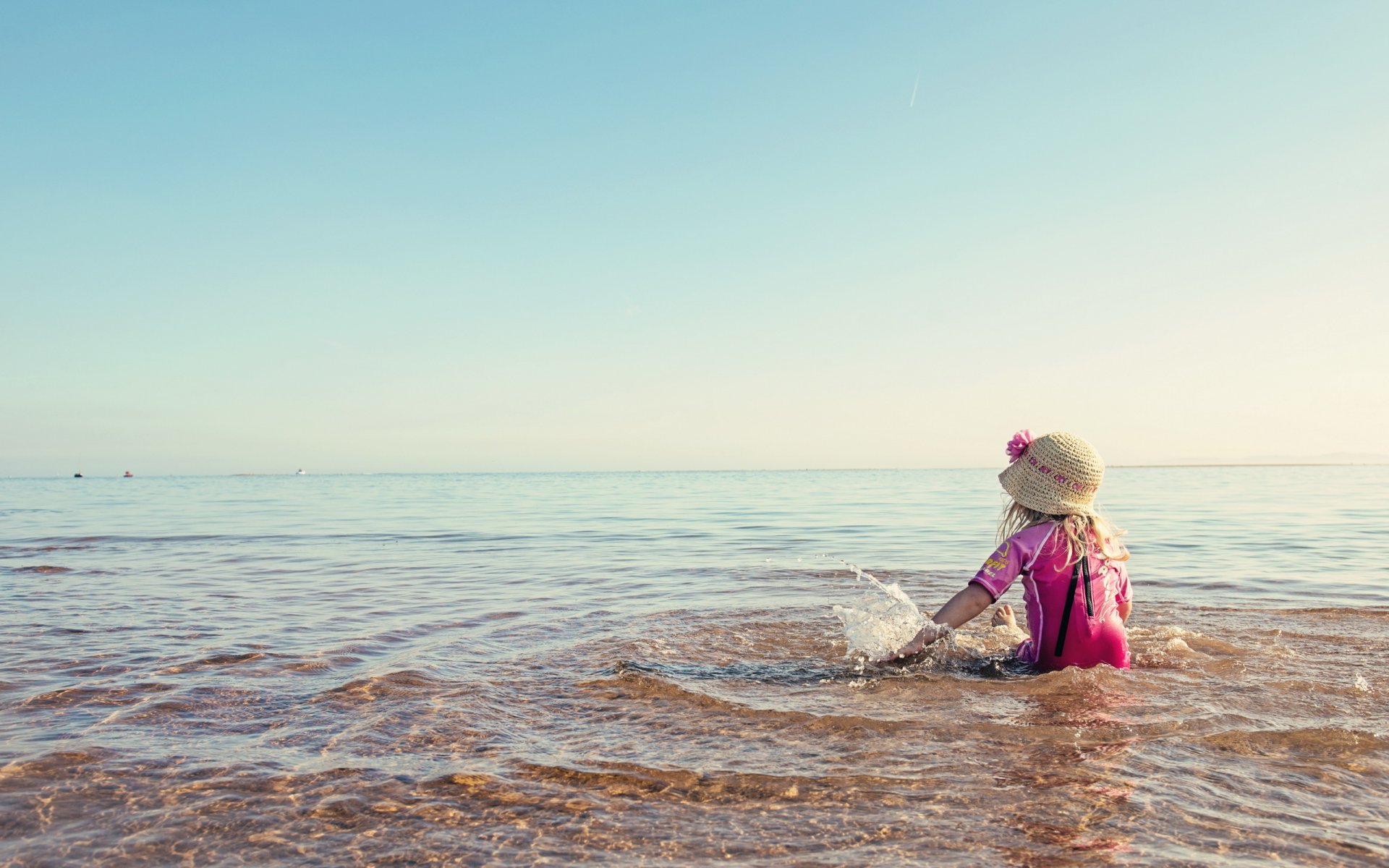 chica mar verano estado de ánimo