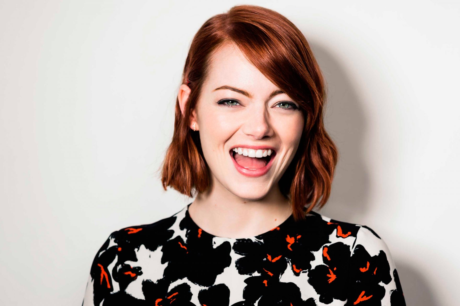 emma stone freude lachen frist